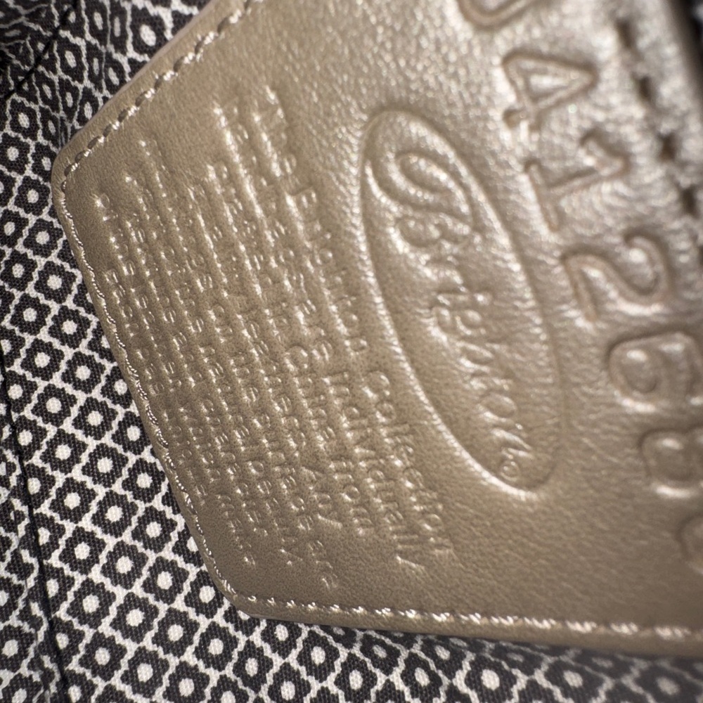 Brighton Barbados Pebbled Silver Leather Hobo Bag View 5